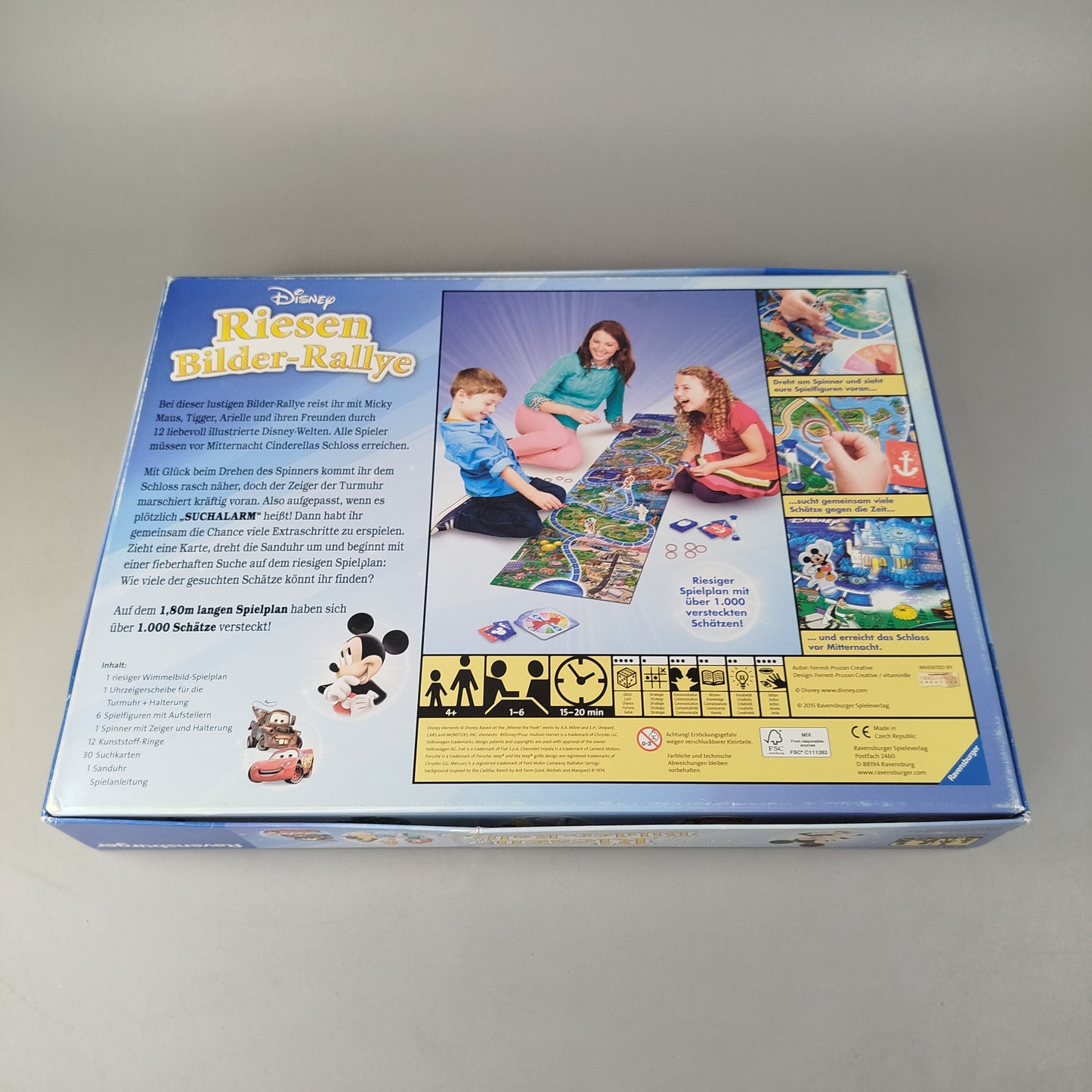 Ravensburger Riesen Bilder-Rallye 21 861 2 Disney Brettspiel