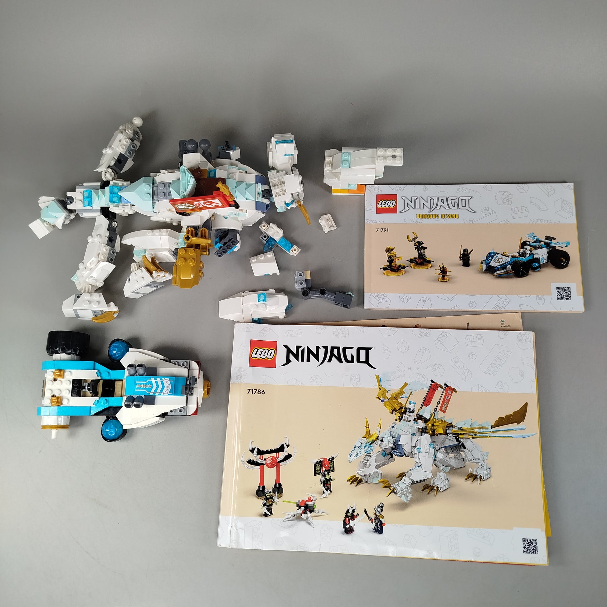 LEGO Bundle Ninjago 71786 71791 Drachen & Rennwagen ab 6 7 8 Jahre | ✅ geprüft 