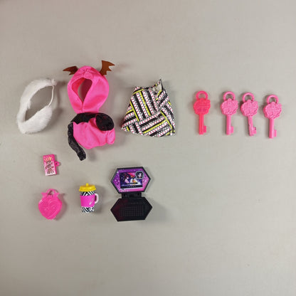 Monster High Draculaura Puppen-Set mit Spind & Zubehör