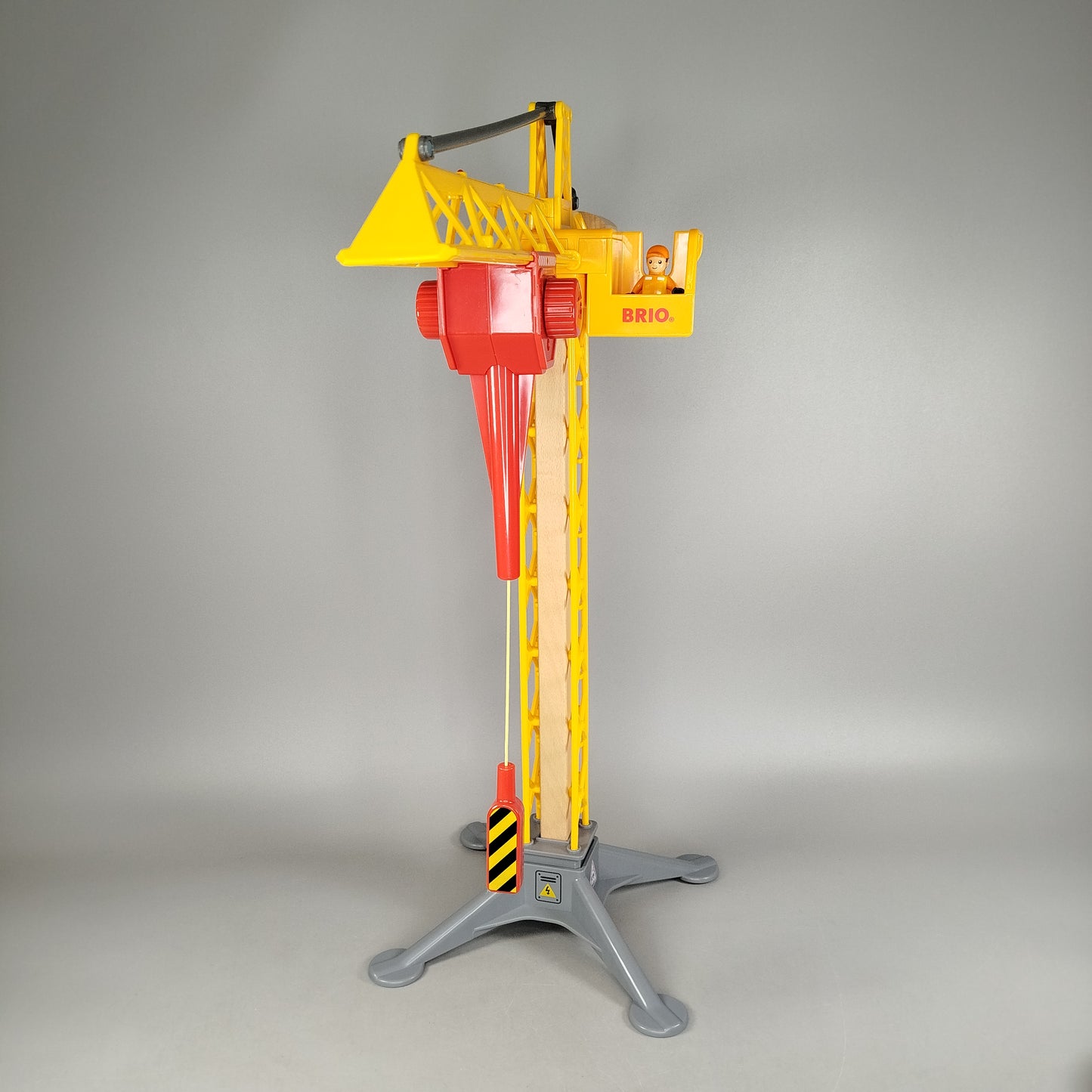 BRIO 🙂🏠 Holzkran mit Figur, wie neu, ab 3 4 5 Jahre | ✅ geprüft 
