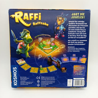 KOSMOS Raffi Raffzahn Juwelen Spiel, gebraucht, ab 6 7 8 Jahre | ✅ geprüft 