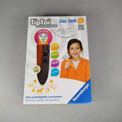 Ravensburger tiptoi Der Stift 00 801 1 Lernstift mit Zubehör
