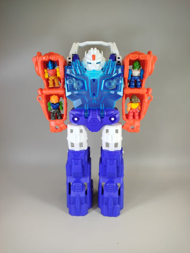  Transformierender Roboter mit Licht und Sound