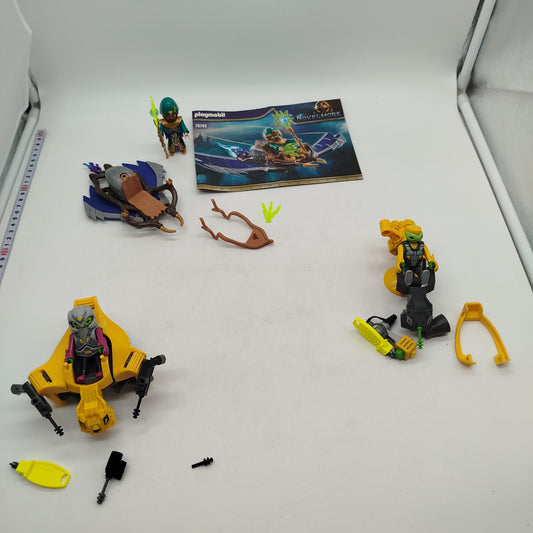 Playmobil Bundle Novelmore 70749 3281 3282 Figuren & Fahrzeuge