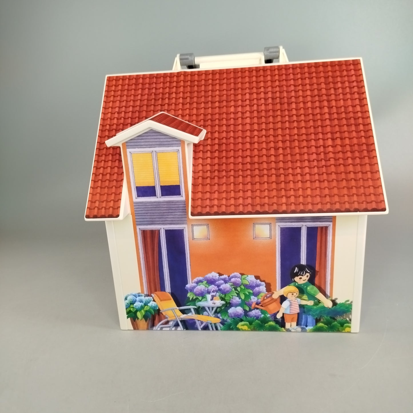 Playmobil Puppenhaus – Modernes Mitnahmehaus mit Figuren & Zubehör Set