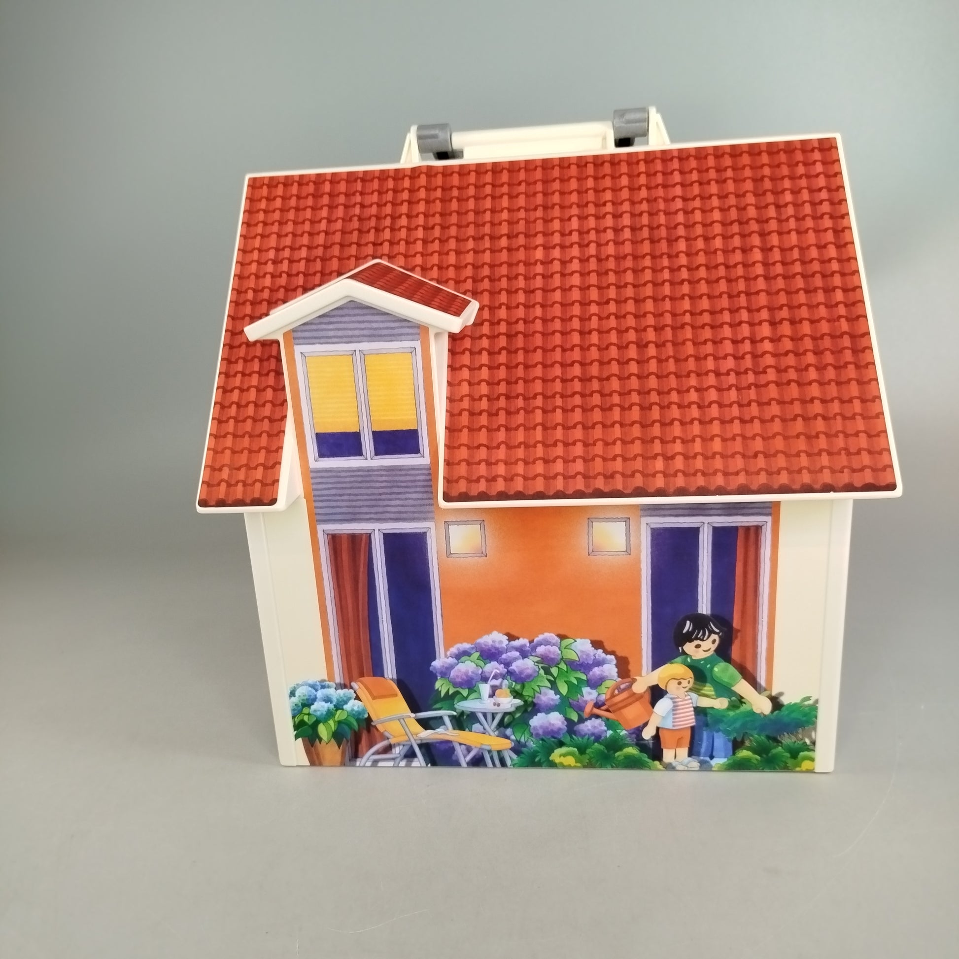 Playmobil Puppenhaus – Modernes Mitnahmehaus mit Figuren & Zubehör Set