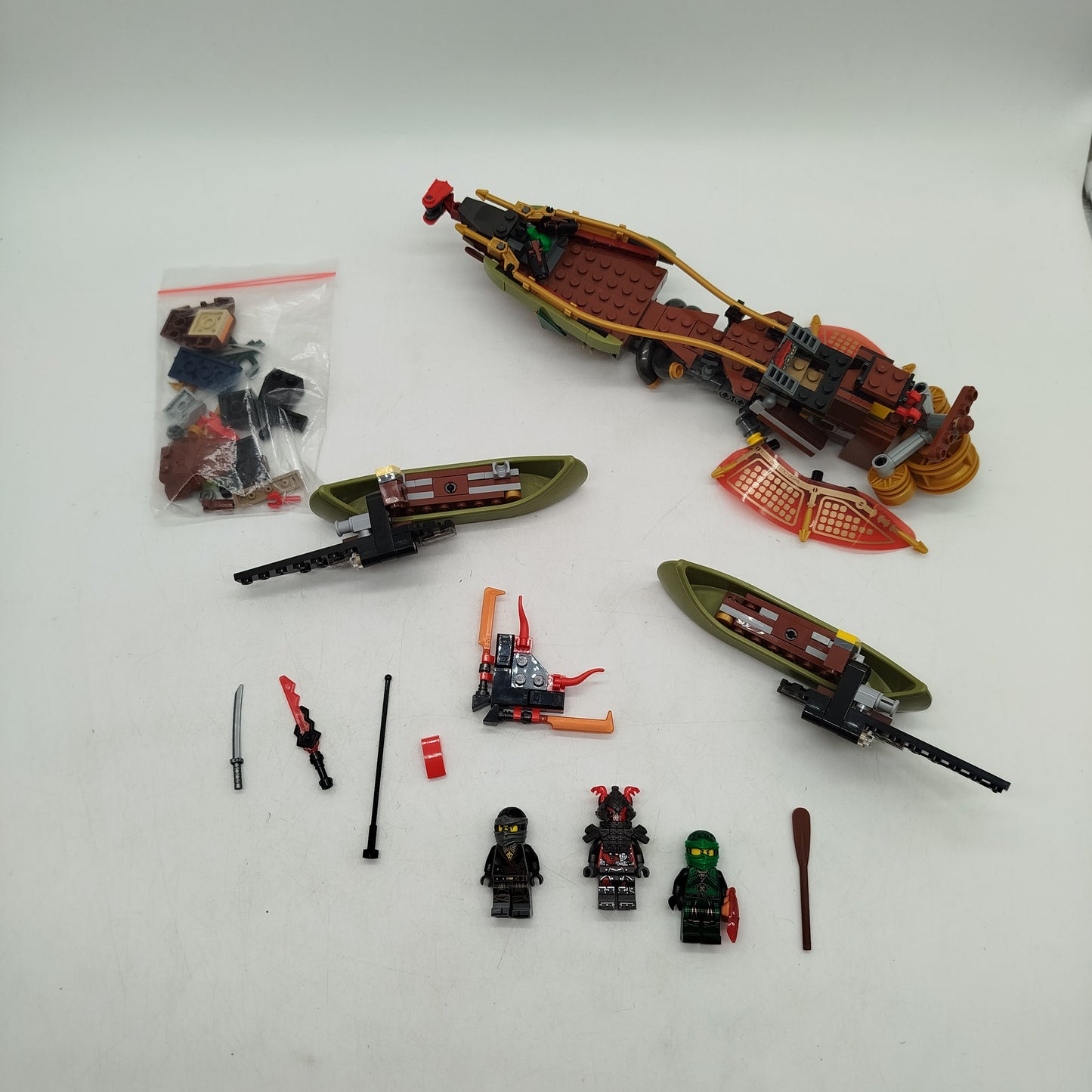 LEGO NINJAGO 70623 Segler Bauset, gebraucht, ab 10 11 12 Jahre | ✅ geprüft 