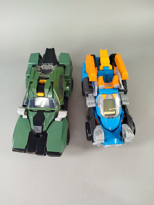 VTech Transformierende Roboterfahrzeuge – Set von 2 Figuren, batteriebetrieben  