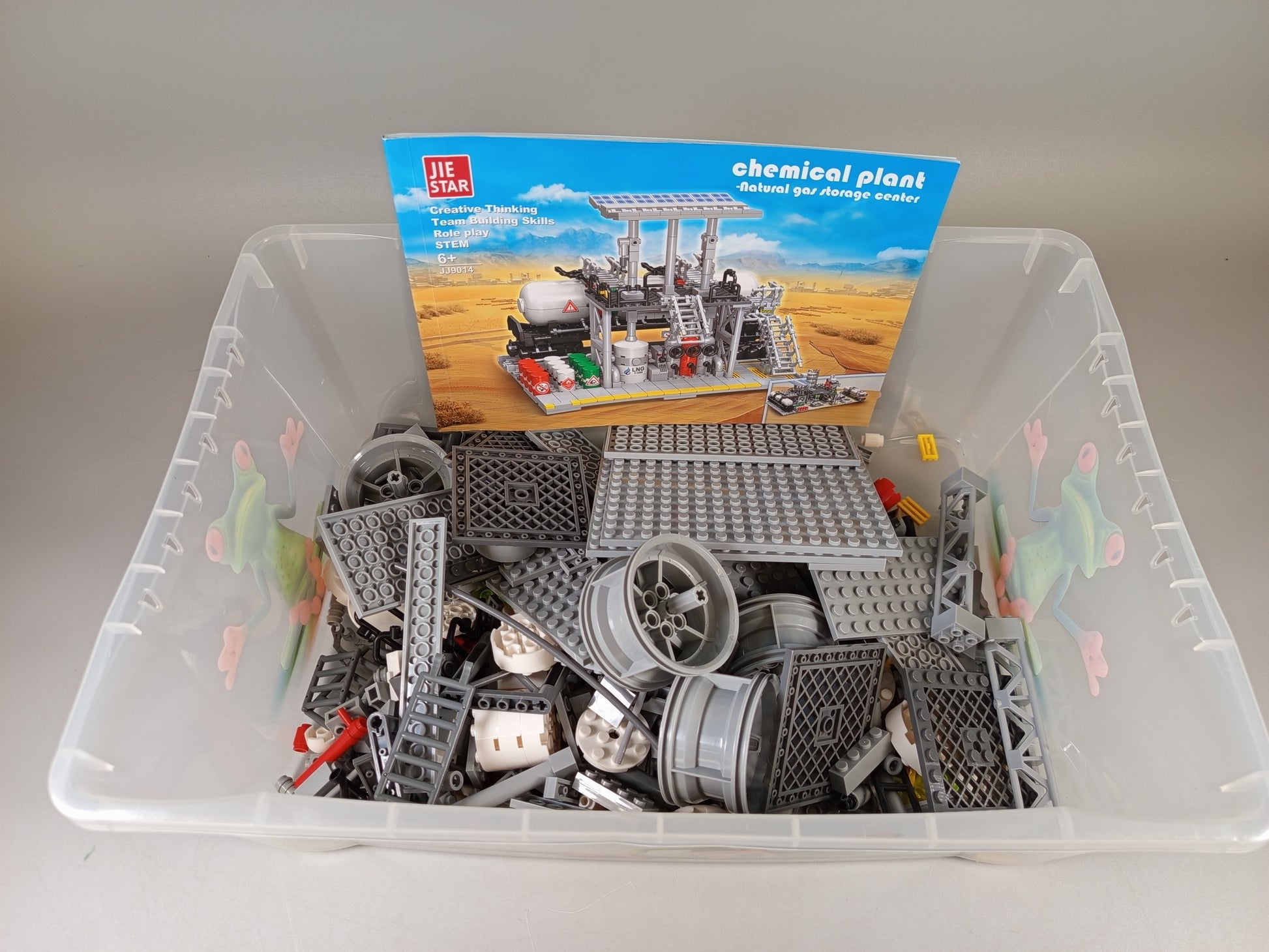 Jie Star Bausteine Chemiefabrik Set JD3014 JD3015 JD3016, kompatibel mit LEGO