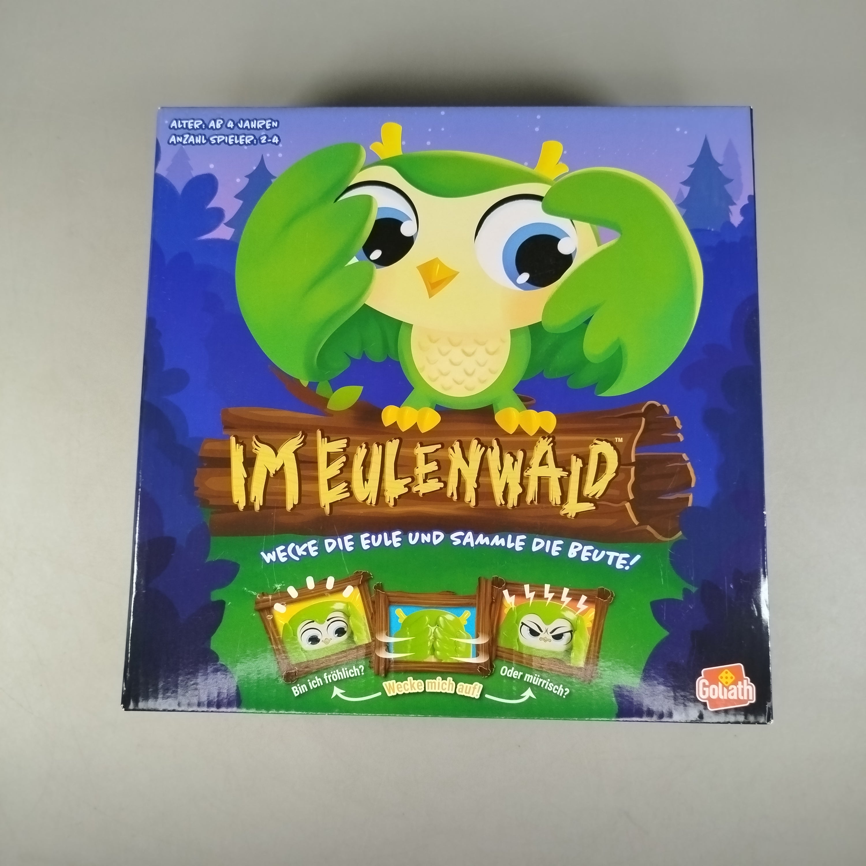 Goliath Im Eulenwald Brettspiel, wie neu, ab 3 4 5 Jahre | ✅ geprüft 