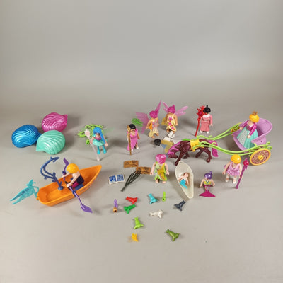 Playmobil Bundle Fantasiewelt Set von 21 Figuren & Zubehör