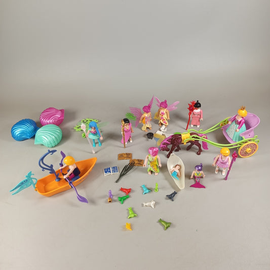 Playmobil Bundle Fantasiewelt Set von 21 Figuren & Zubehör