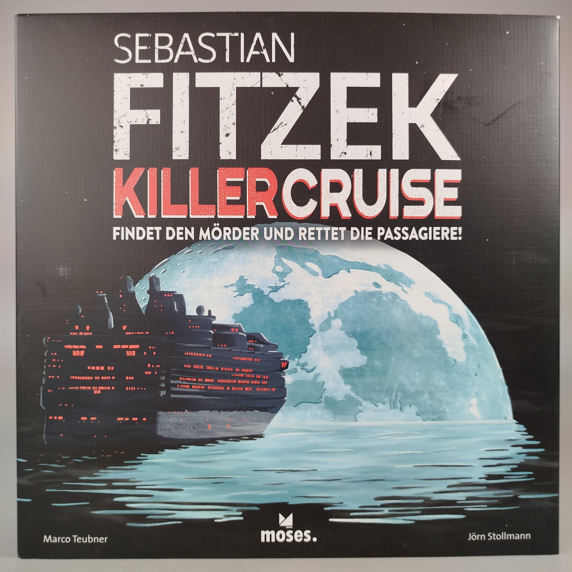 moses. Brettspiel - Killercruise - Finden und Retten
