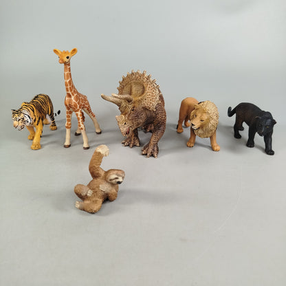 Schleich Tiere Figuren-Set – Set von 6 Tierfiguren