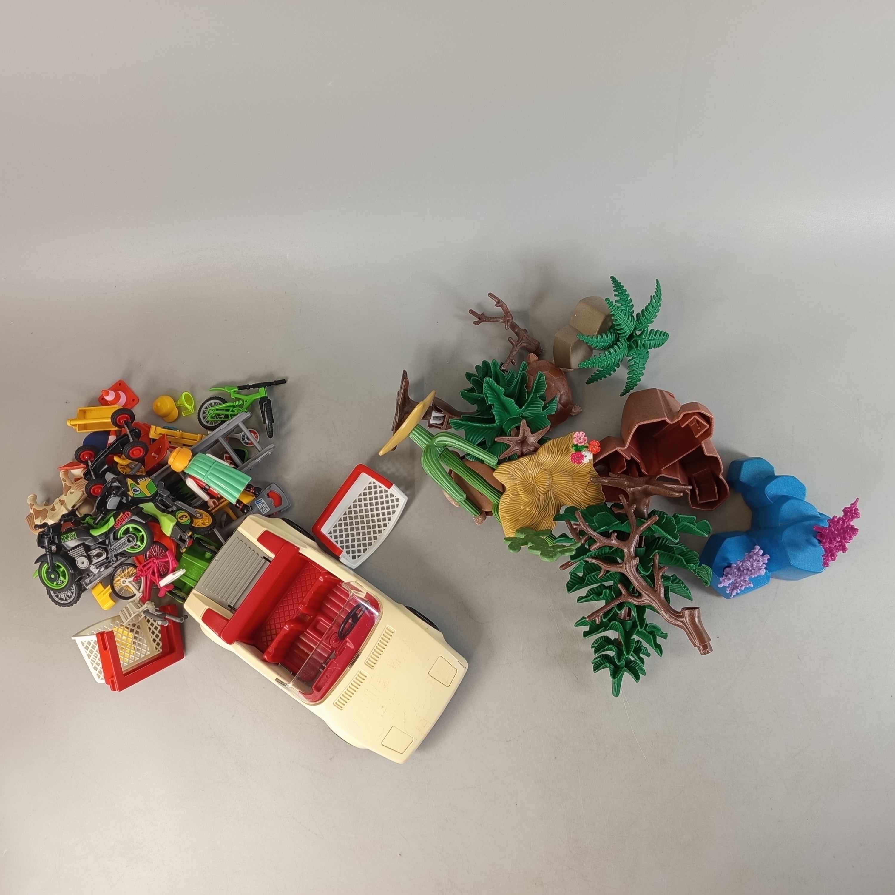 Playmobil Bundle Cabrio Motorräder & Tiere ab 3 4 5 Jahre | ✅ geprüft 