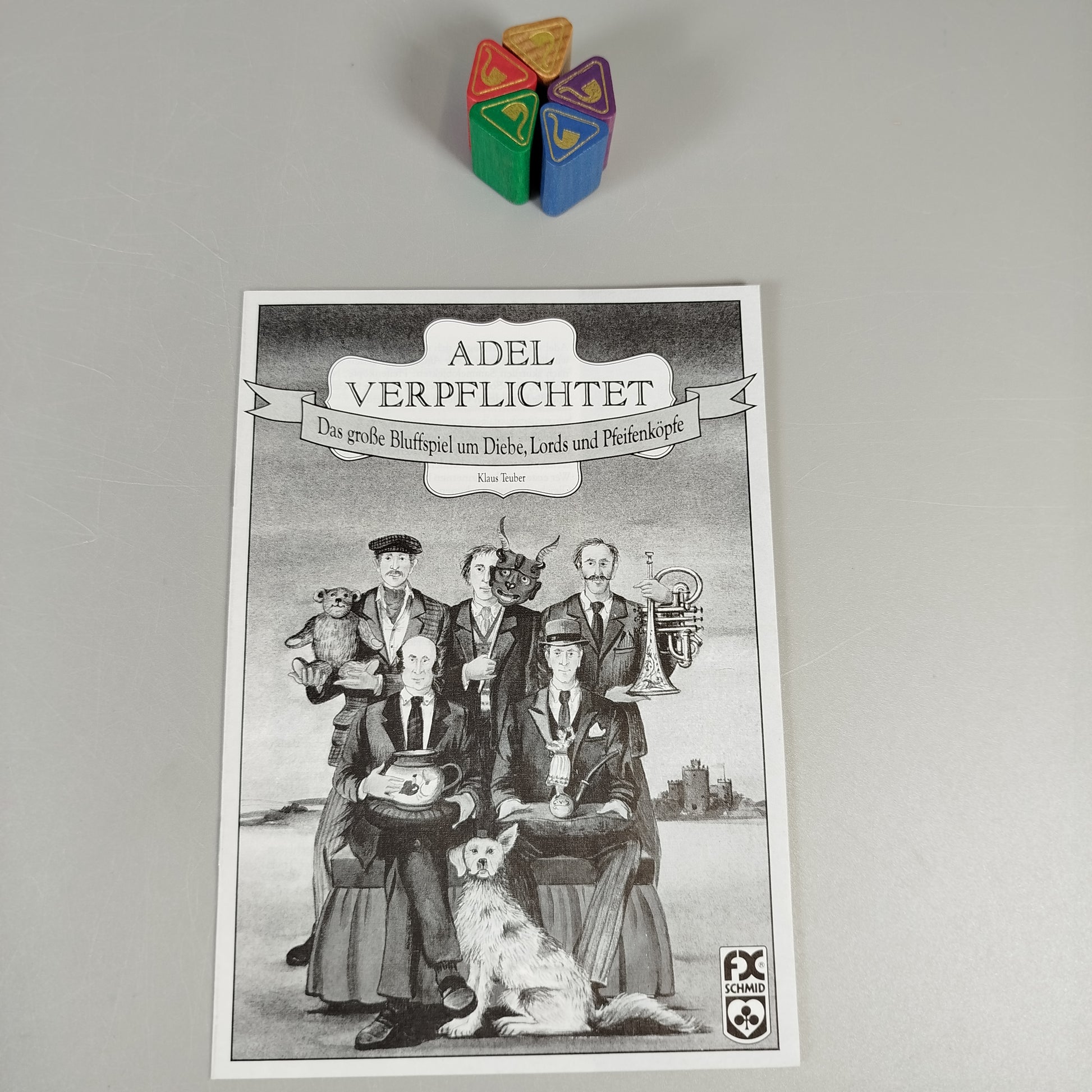 Gesellschaftsspiel Adel Verpflichtet – Strategie, Spiel des Jahres