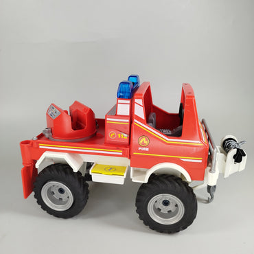 Playmobil Feuerwehr- und Rettungsset - Geländewagen und Löschboot Feuerwehr- und