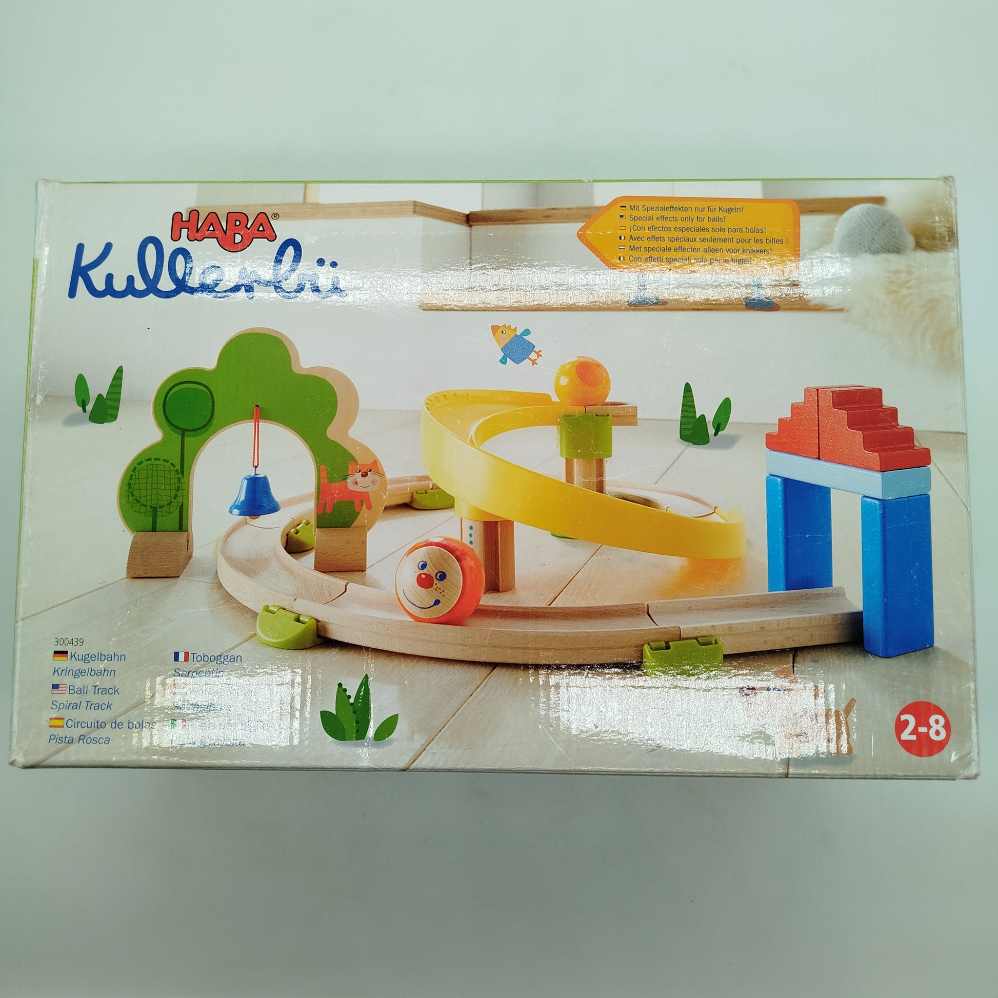 HABA Kullerbü Spiralkugelbahn 300439 Kugelbahn, gebraucht, ab 2 Jahre 