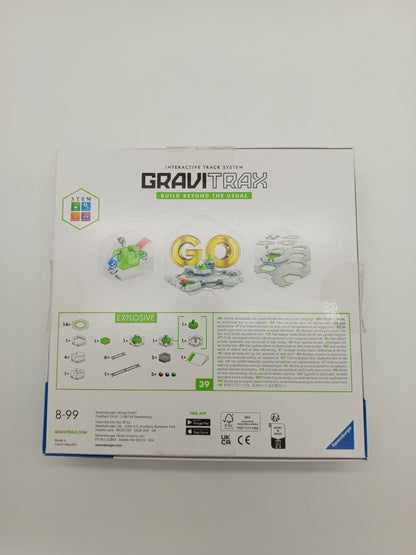 Ravensburger GraviTrax GO Explosive Kugelbahn Set 39 Teile, OVP, neu