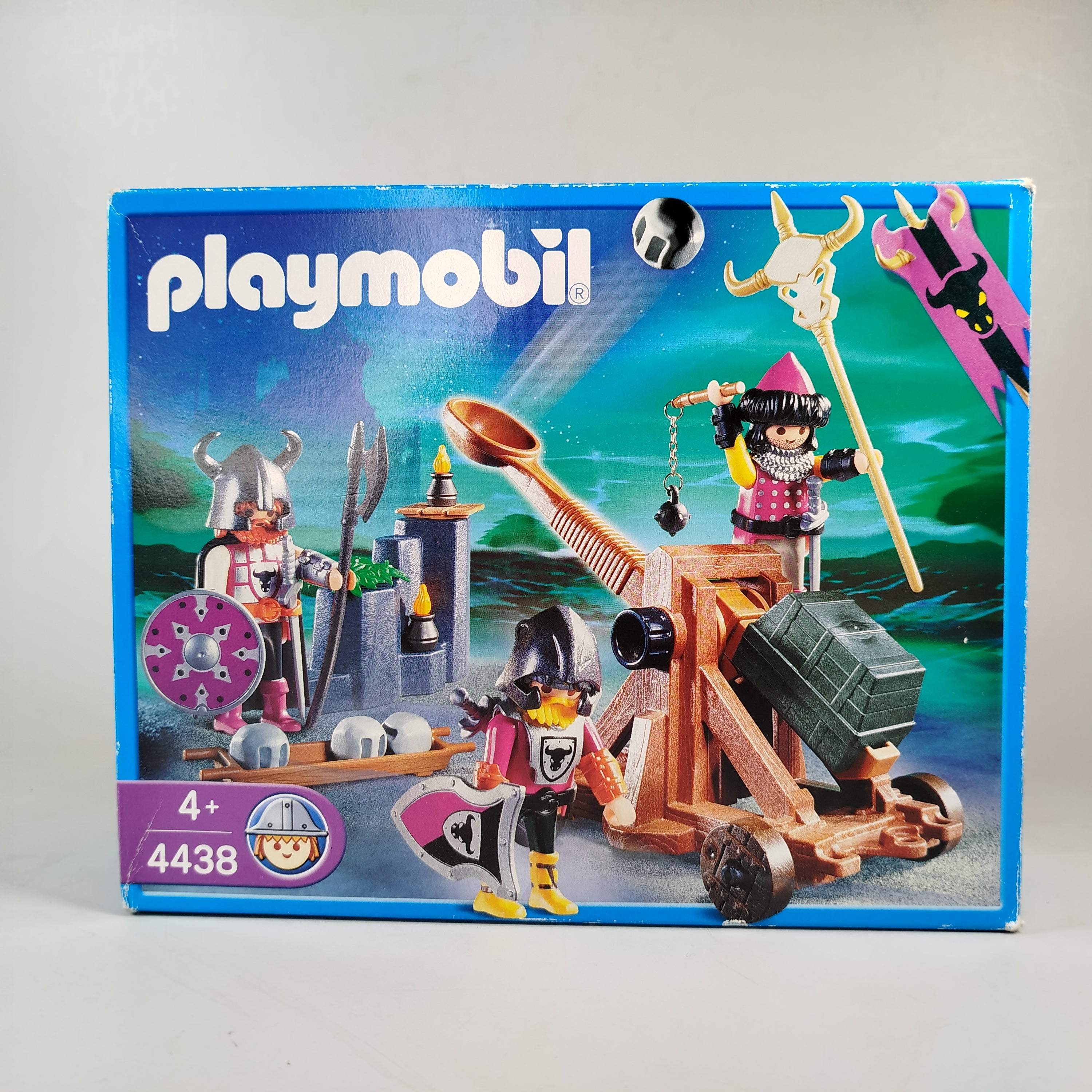 Playmobil Angriffskatapult mit Rittern- Set 4438