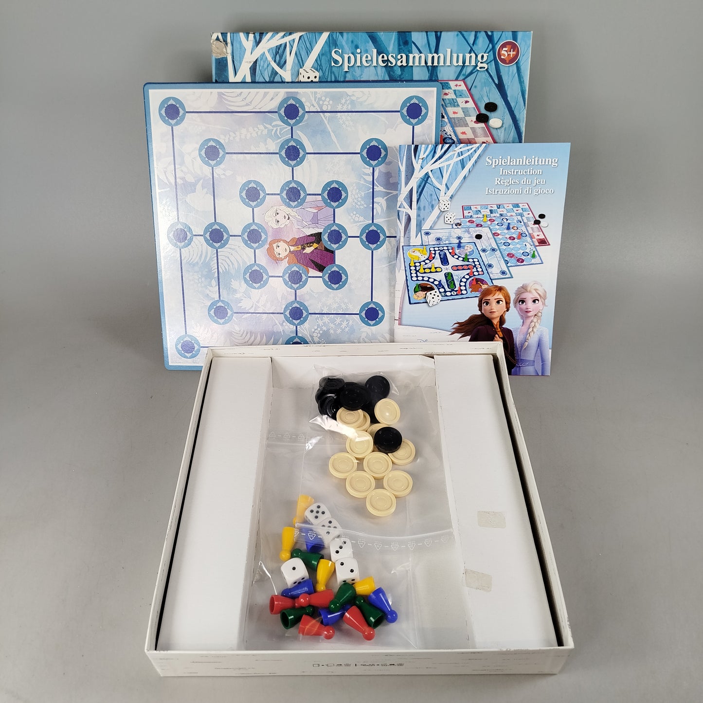 ASS Altenburger Frozen II Spielesammlung Brettspiel, ab 3 Jahre 