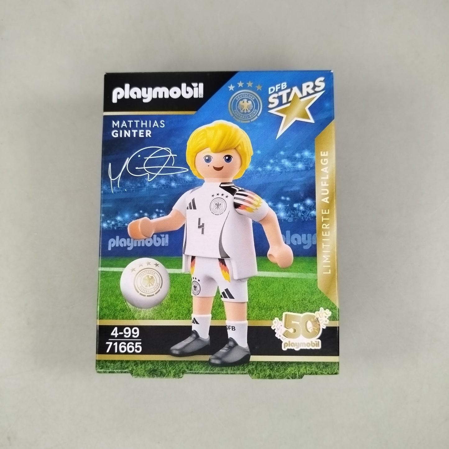Playmobil DFB Stars Figur Matthias Ginter 🙂⚽, neu, ab 6 7 8 Jahre | ✅ geprüft 
