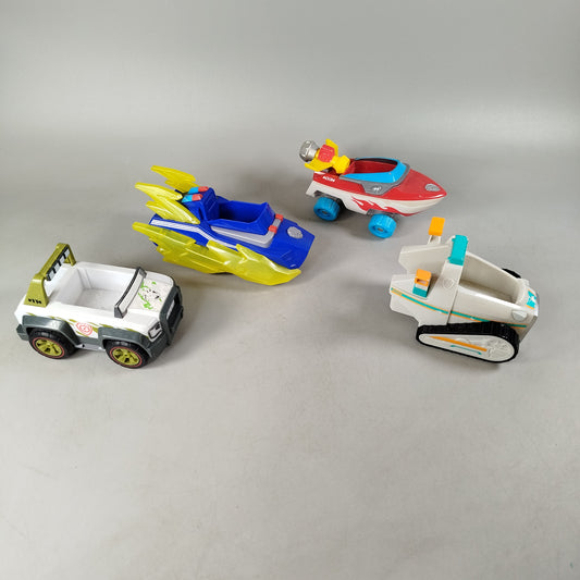 Paw Patrol Bundle Rettung Set von 4 Boote & Trucks