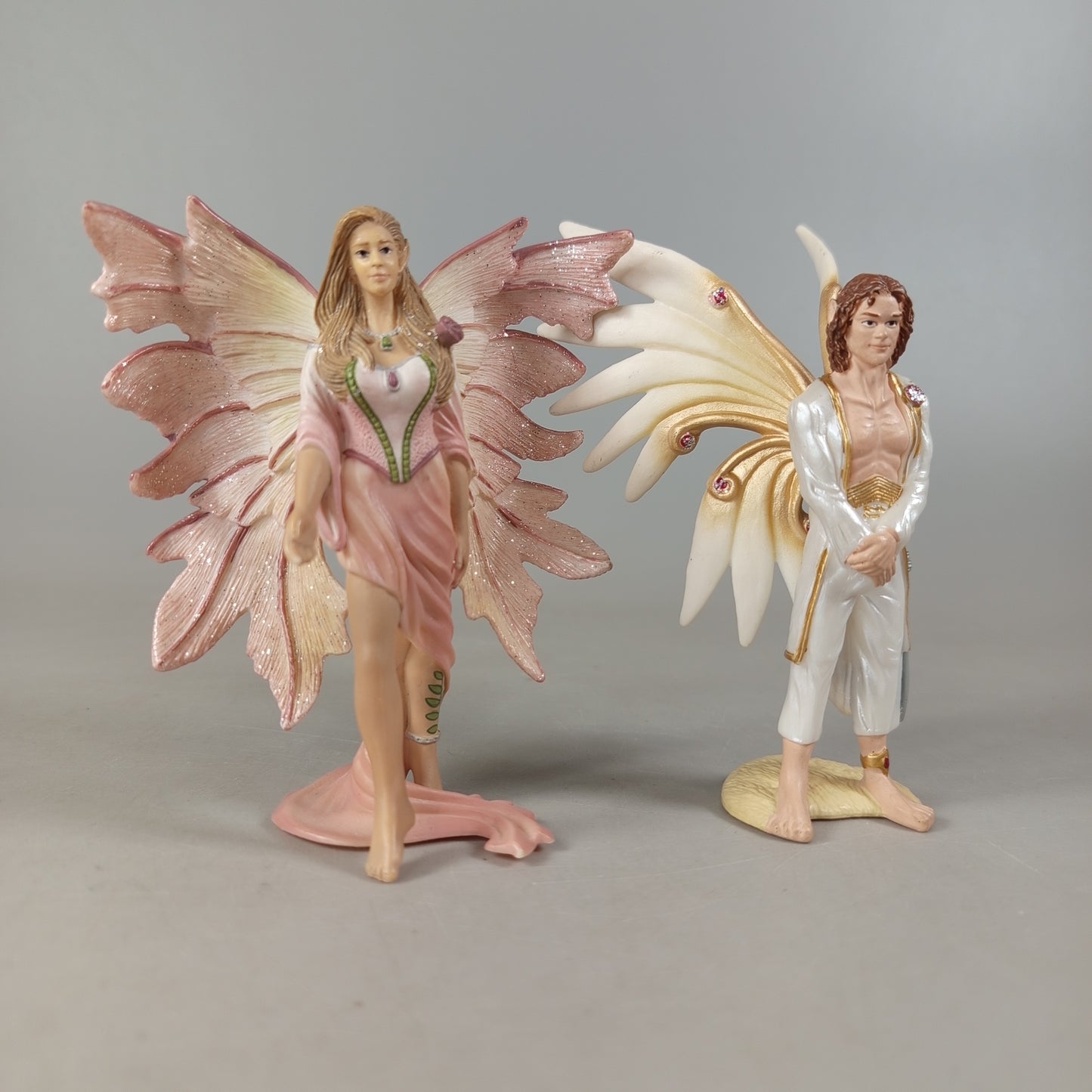 Schleich Bundle Fantasy Set von 4 Elfen & Krieger Figuren