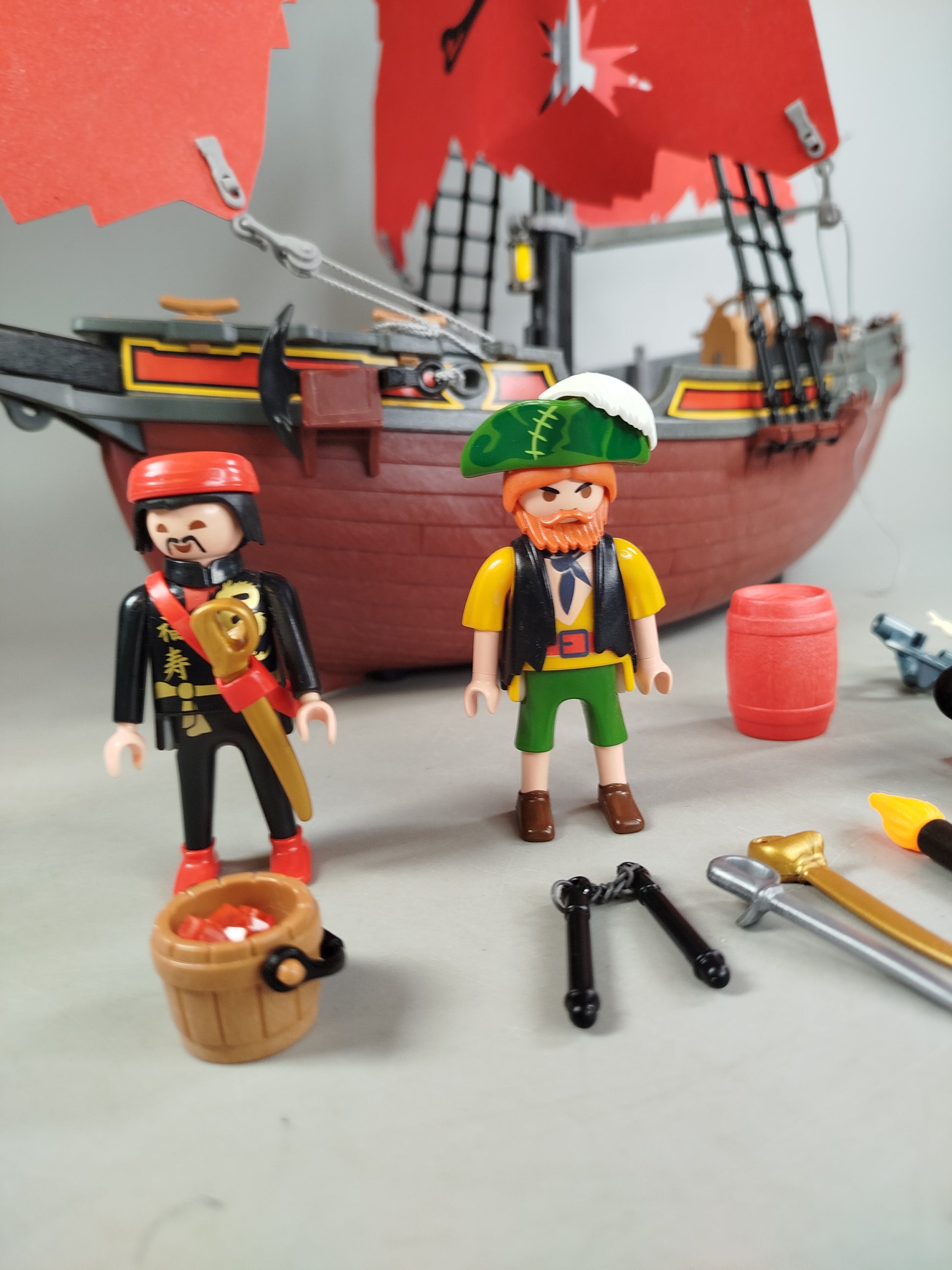 Playmobil Piratenschiff Spielset, gebraucht, ab 3 Jahre | geprüft 