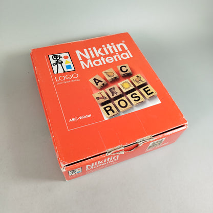 LOGO Lern-Spiel-Verlag Nikitin ABC-Würfel Lernspiel, gebraucht, ab 3 Jahre 