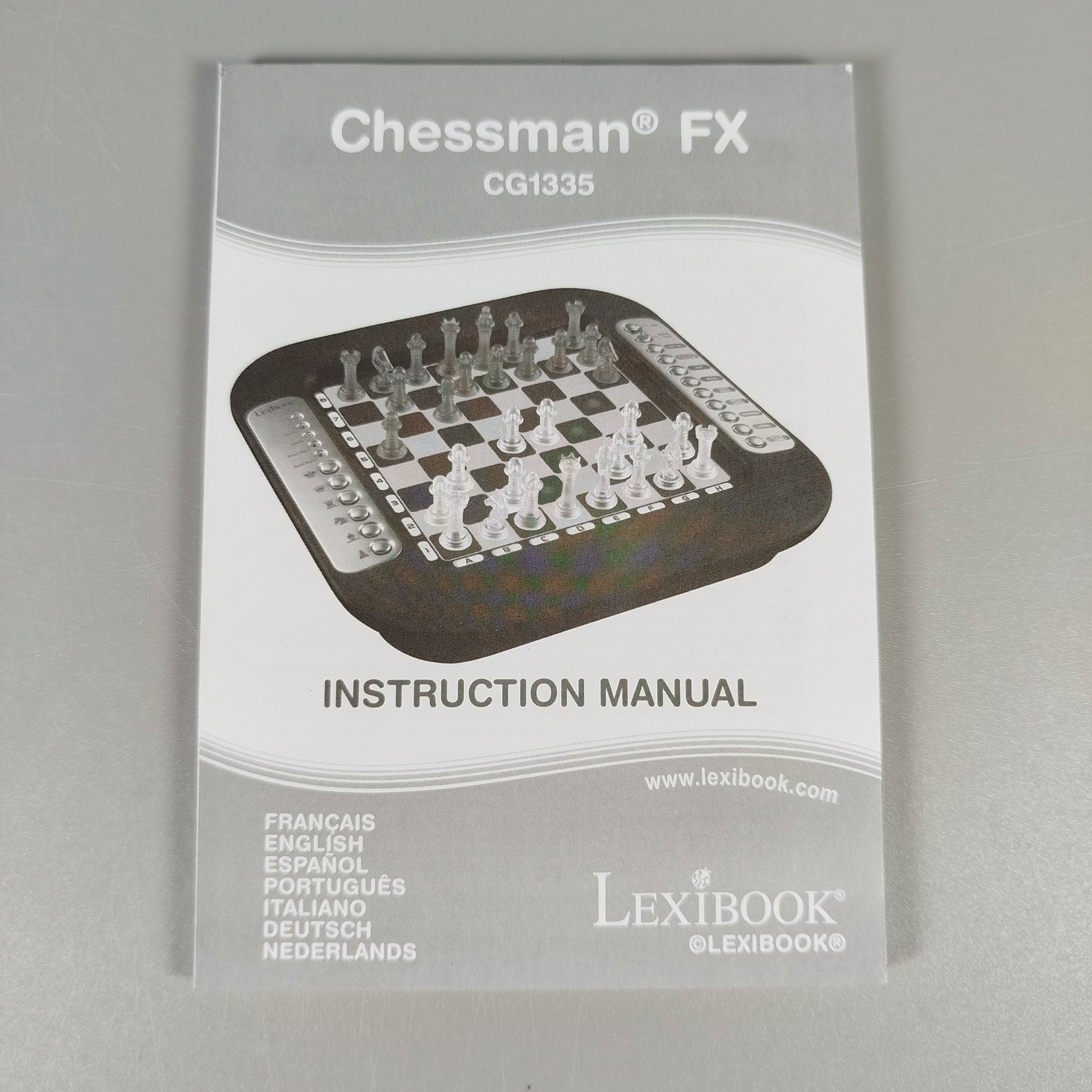 Lexibook CG1335 Elektronisches Schachspiel, beleuchtet