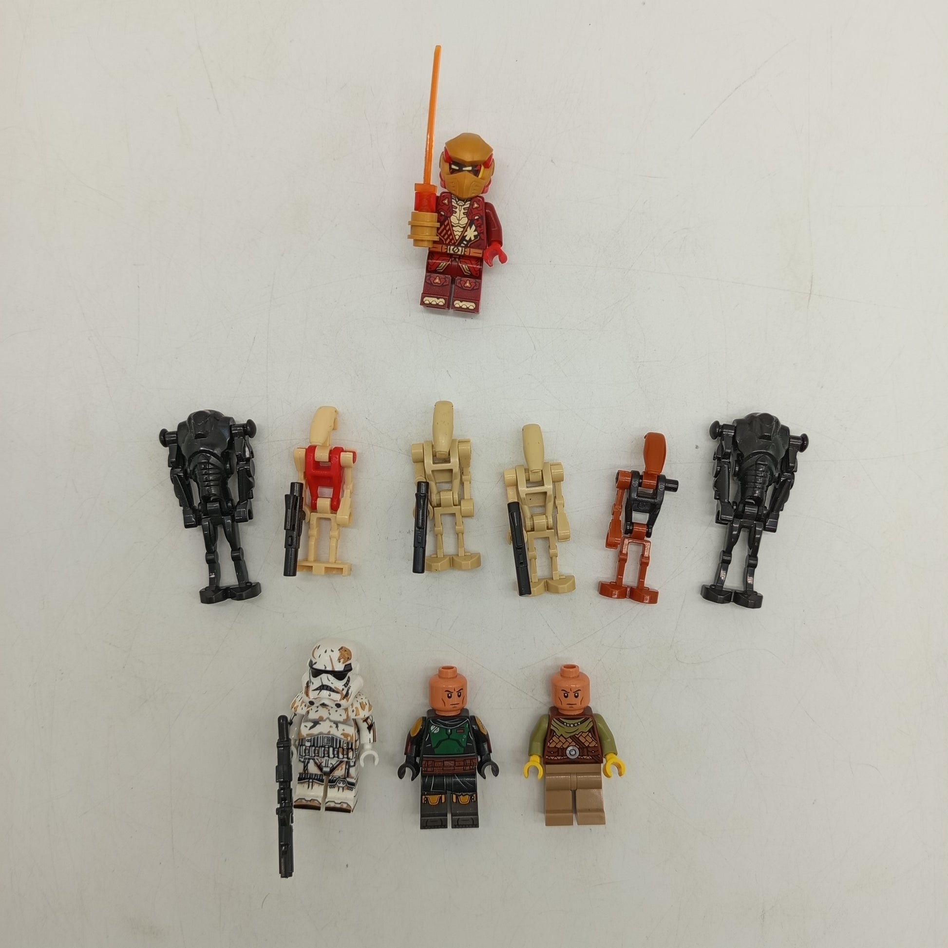 LEGO Bundle Ninjago StarWars 10x Figuren, gebraucht, ab 6 Jahre 
