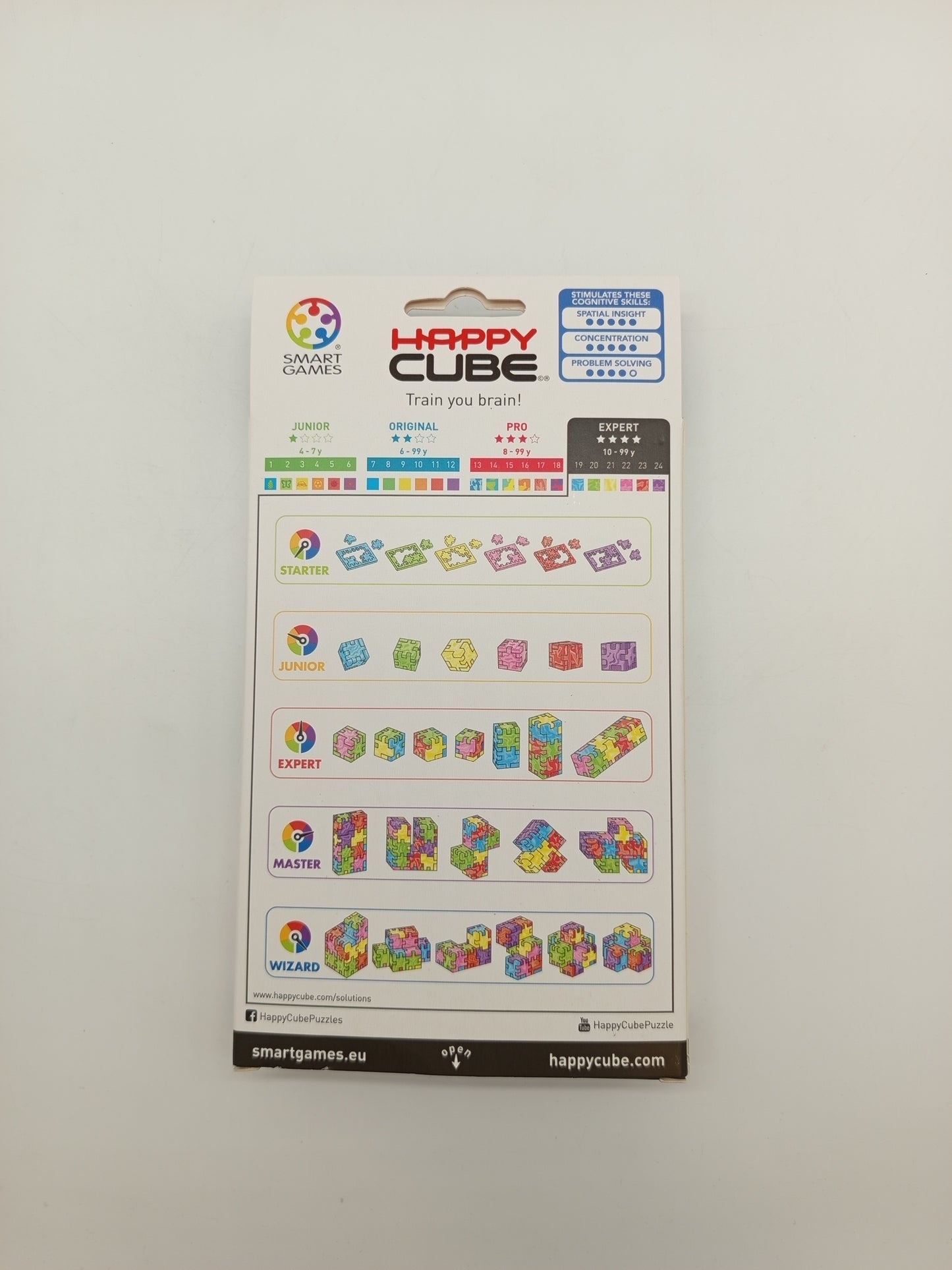 Smart Games Puzzle-Set – Happy Cube Expert & Pro, OVP