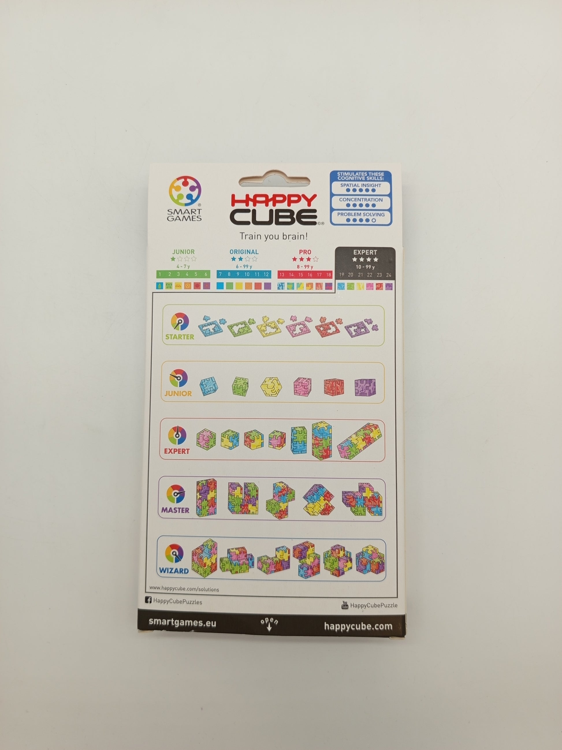 Smart Games Puzzle-Set – Happy Cube Expert & Pro, OVP