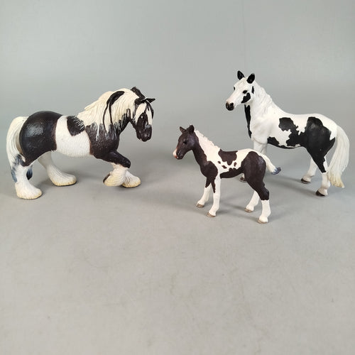 Schleich Bundle Pferdefamilie 3x Pferde, gebraucht, ab 3 4 5 Jahre | ✅ geprüft 