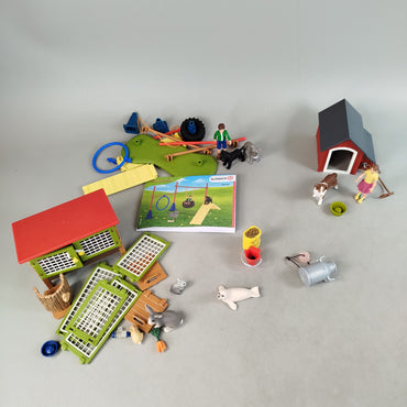 Schleich Bundle Haustiere Set von 4 42420 42536 42291 42376 gebraucht ab 3 Jahre 