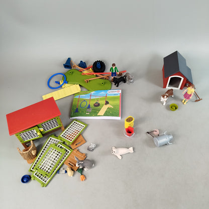Schleich Bundle Haustiere Set von 4 42420 42536 42291 42376 gebraucht ab 3 Jahre 