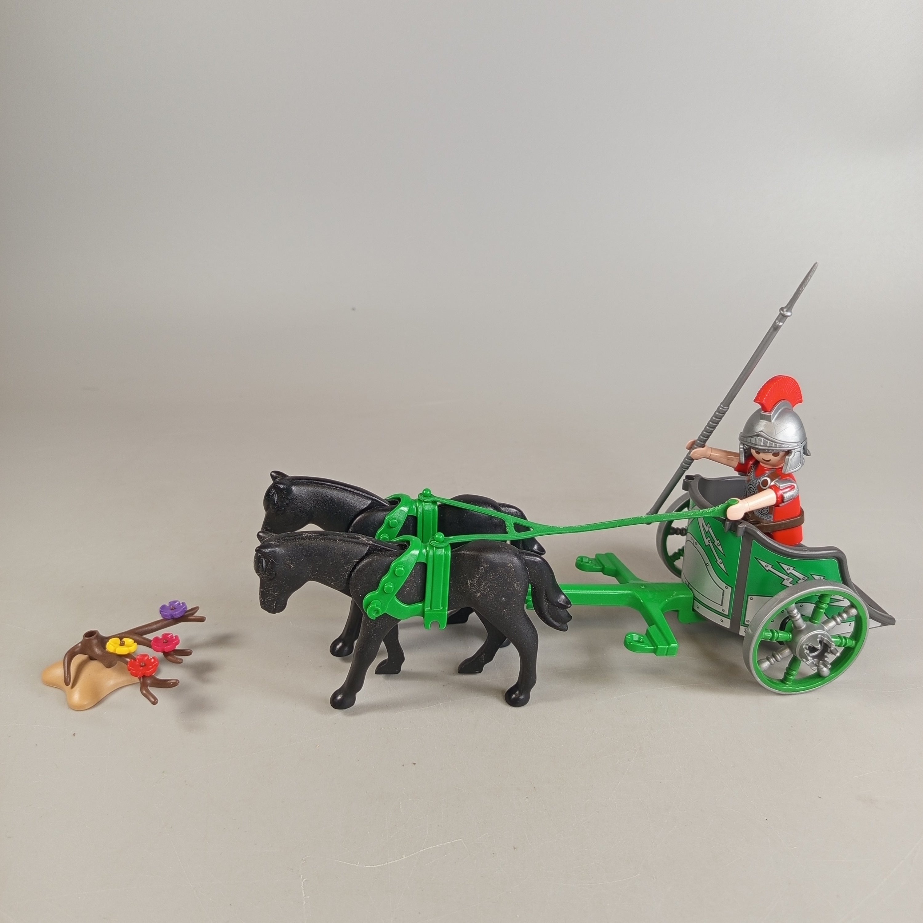Playmobil Römischer Streitwagen mit Soldat & Pferden Set