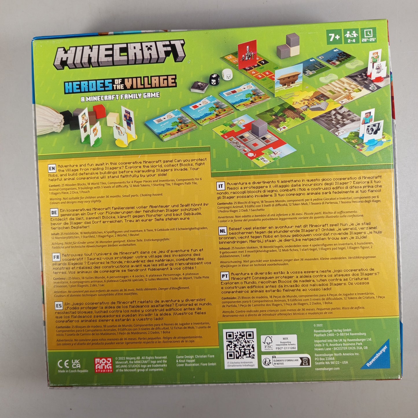 Ravensburger Brettspiel – Minecraft Heroes of the Village, OVP