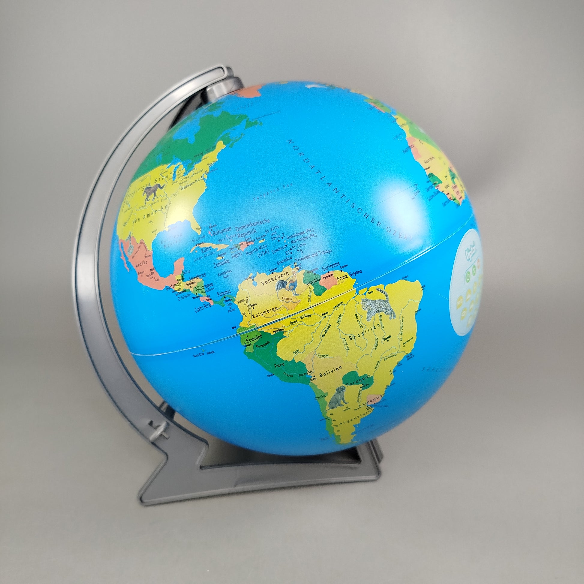 Ravensburger Tiptoi Interaktiver Globus – Lernspiel mit Tonfunktion