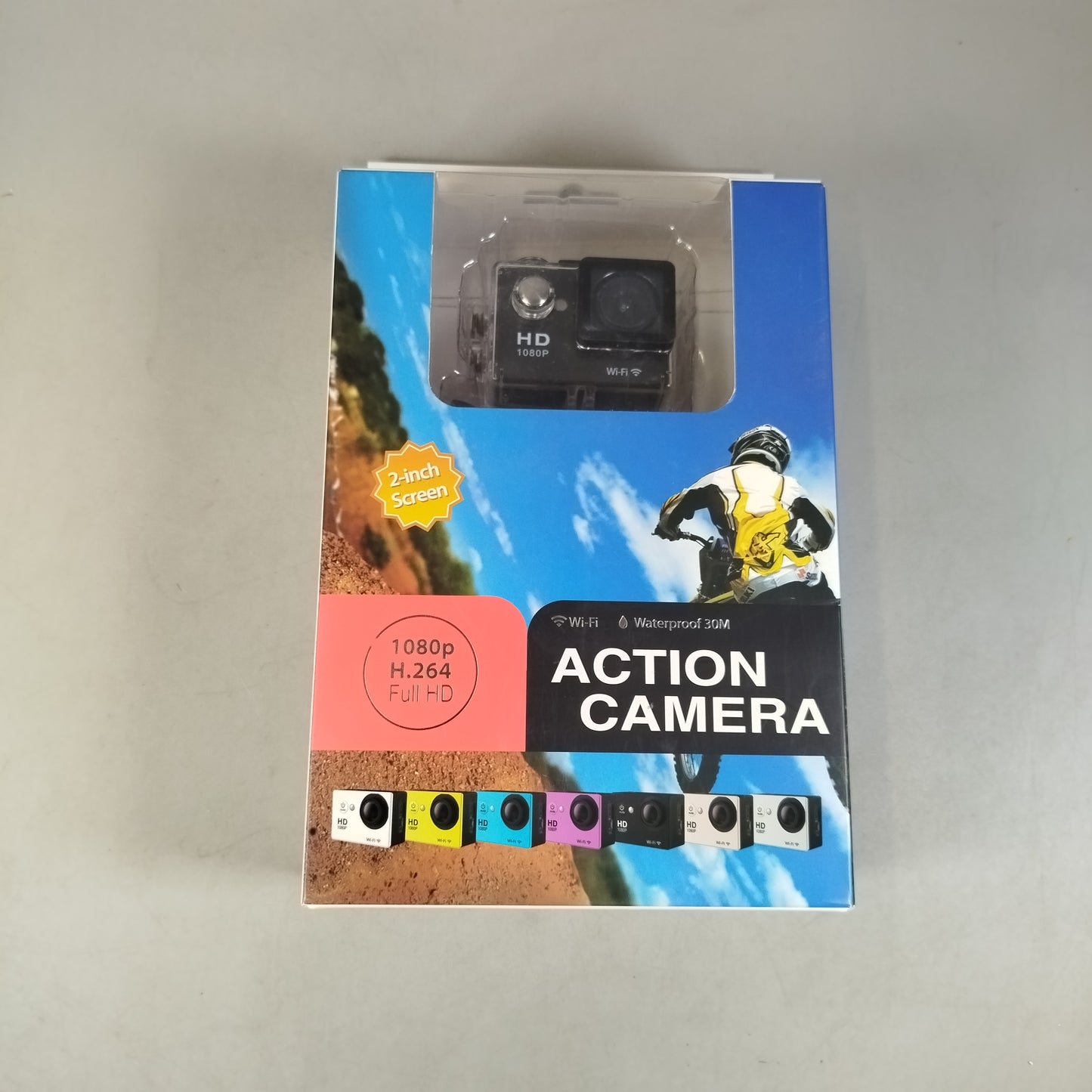 Action Camera HD 1080P Kamera Set mit Zubehör