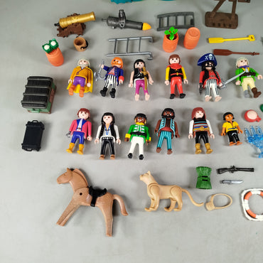Playmobil Bundle Piraten von 15 Figuren & Tiere, ab 3 4 5 Jahre | ✅ geprüft 