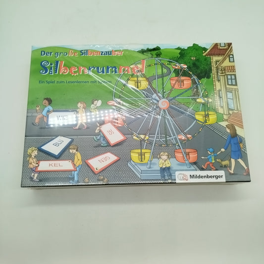 Mildenberger Der große Silbenzauber Silbenrummel Brettspiel Neu