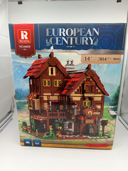 Reobrix European Century Mittelalter Bistro 66018 Bausteine Set, OVP, kompatibel mit LEGO