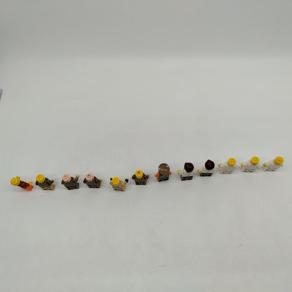 LEGO Minifiguren Set von 12 Figuren - Bundeswehr und Ärzte