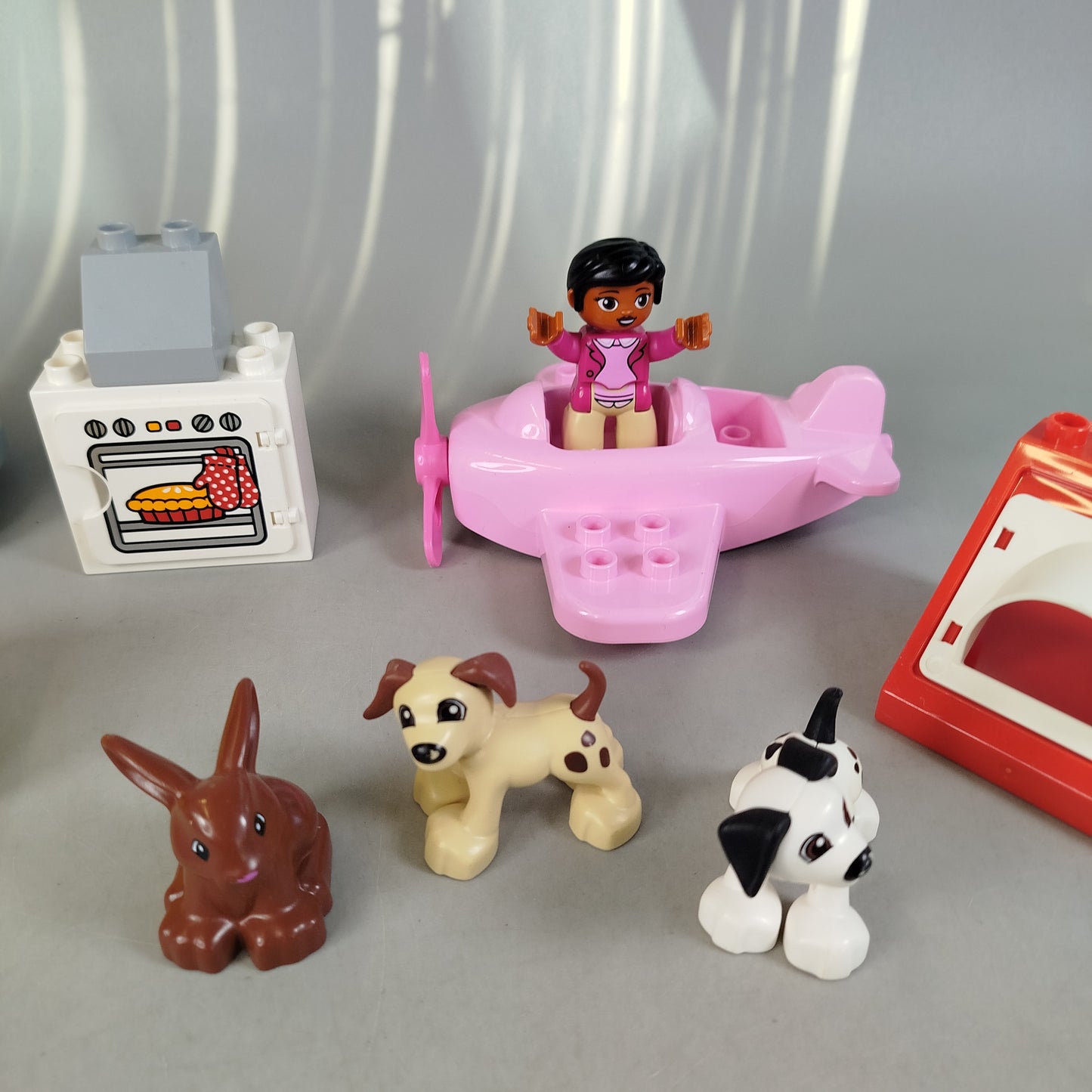 Konvolut LEGO Duplo Supermarkt & Tiere ca. 1,4 kg
