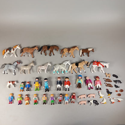 Playmobil Bundle Figuren & Tiere 3269 Set von 83