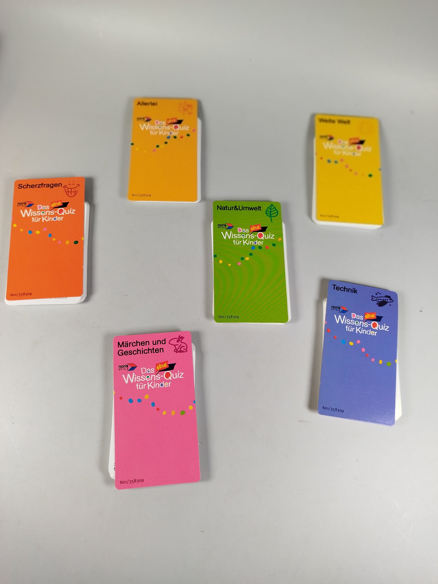 Noris Wissens-Quiz für Kinder - Spiele-Bundle