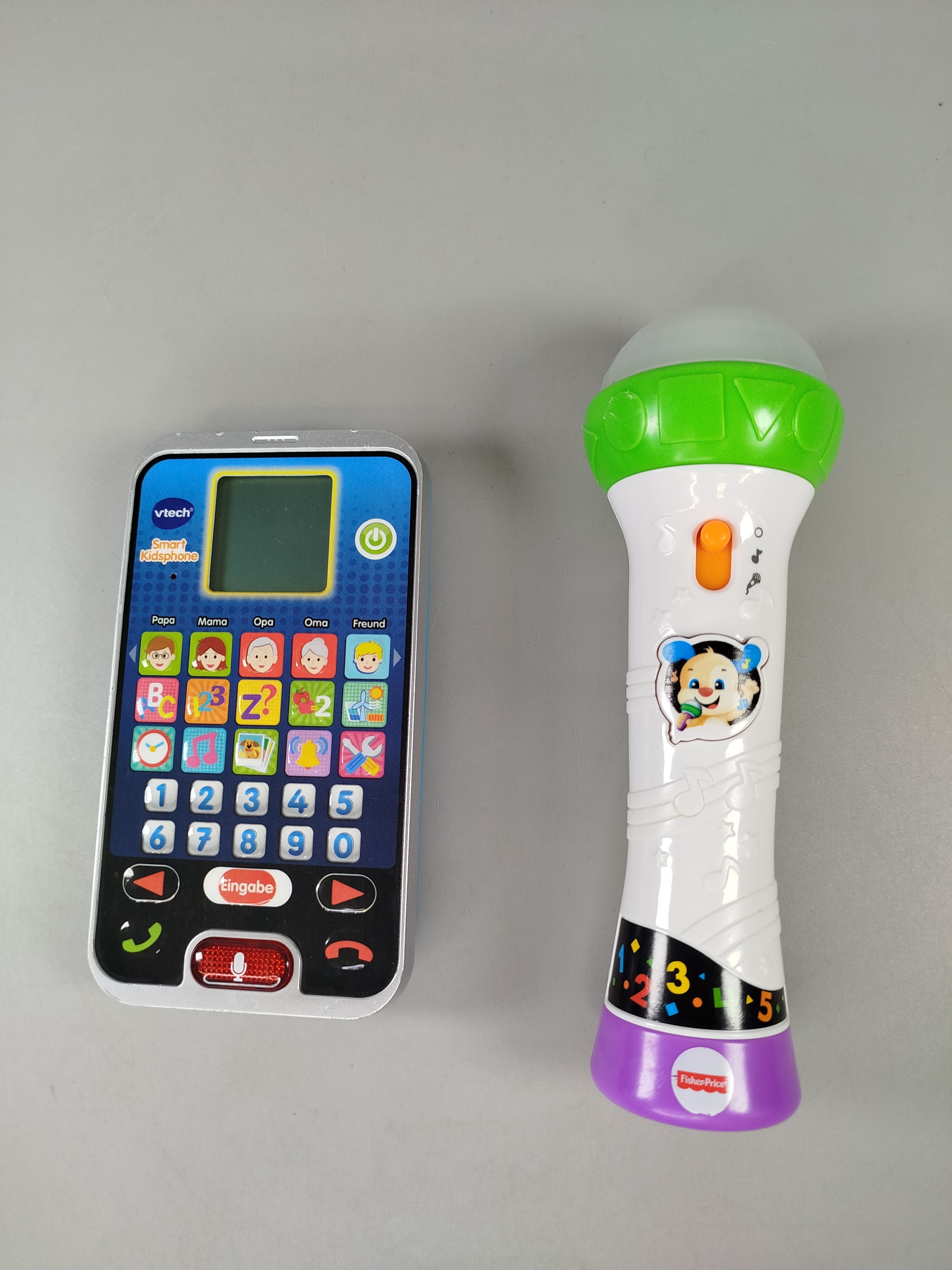 VTech Smart Kid's Phone & Fisher-Price Mikrofon