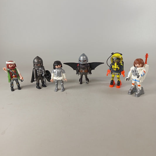 Playmobil Bundle Set von 6 Figuren, gebraucht, ab 3 4 5 Jahre | ✅ geprüft 